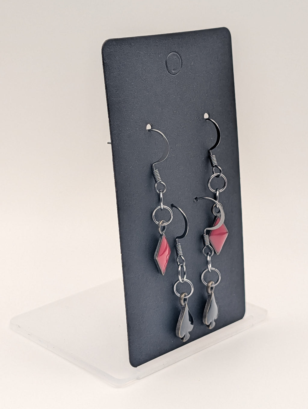 The All-In Suite Drops: Black Finish Drop Earrings