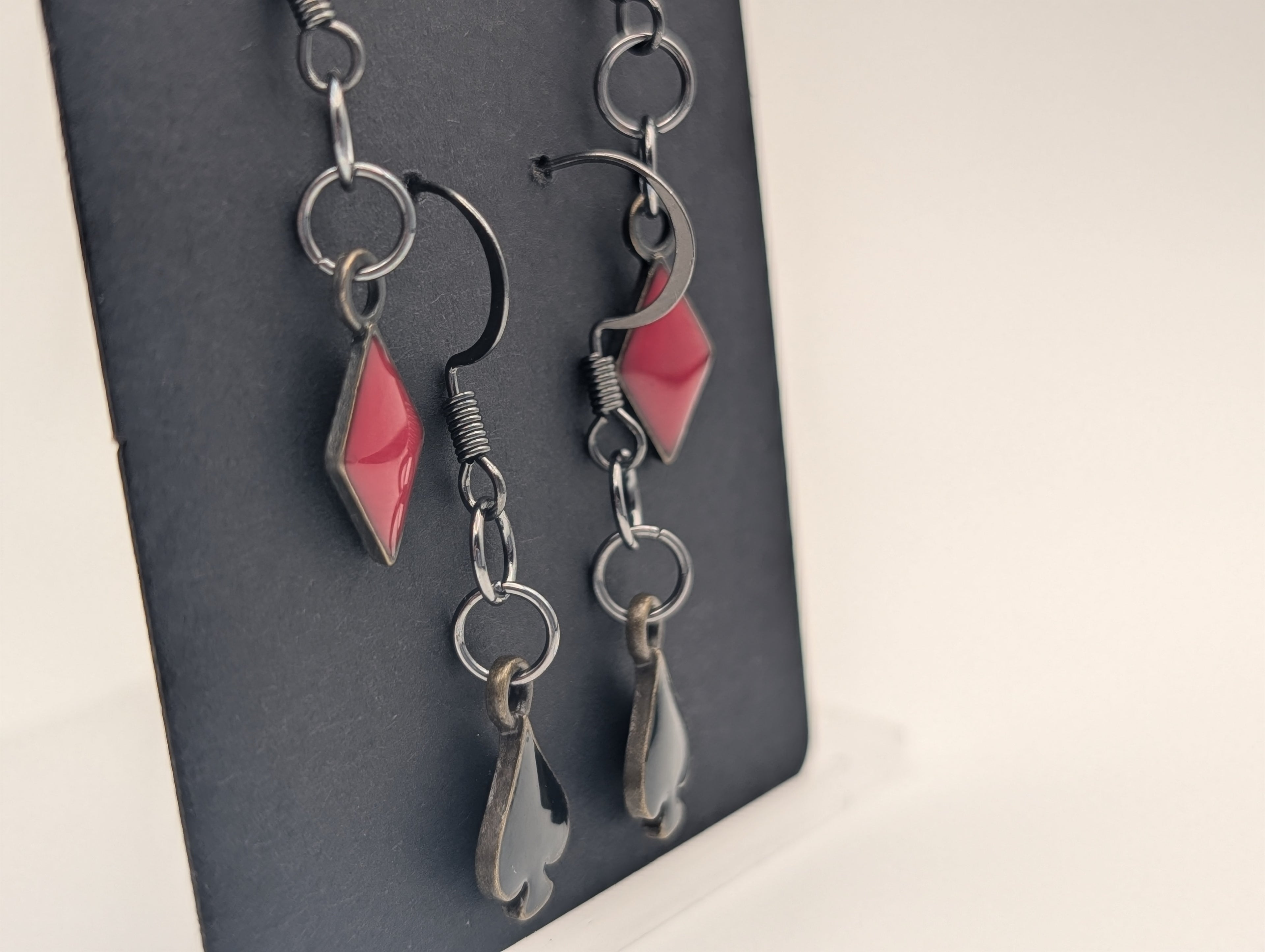 The All-In Suite Drops: Black Finish Drop Earrings