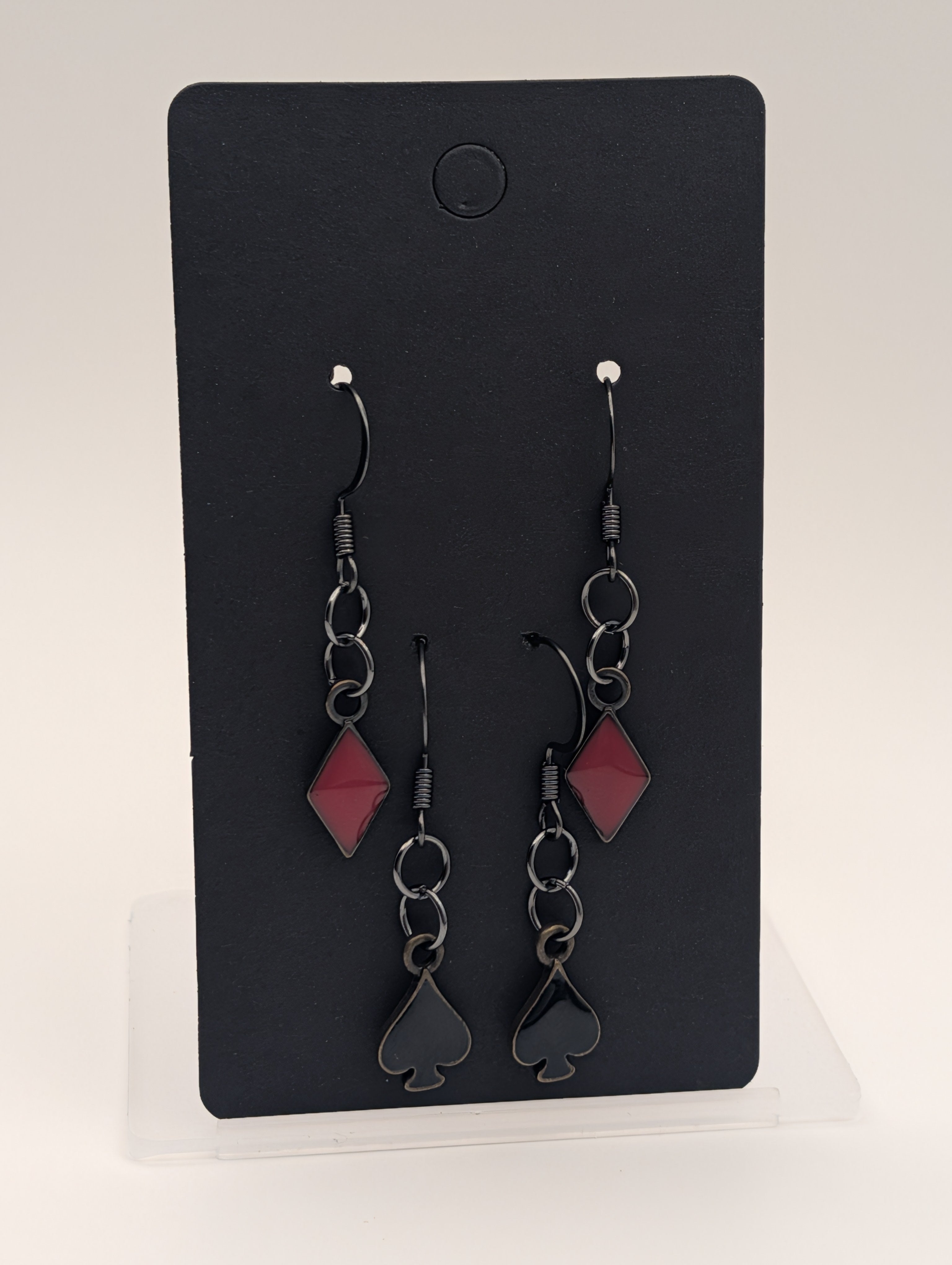 The All-In Suite Drops: Black Finish Drop Earrings